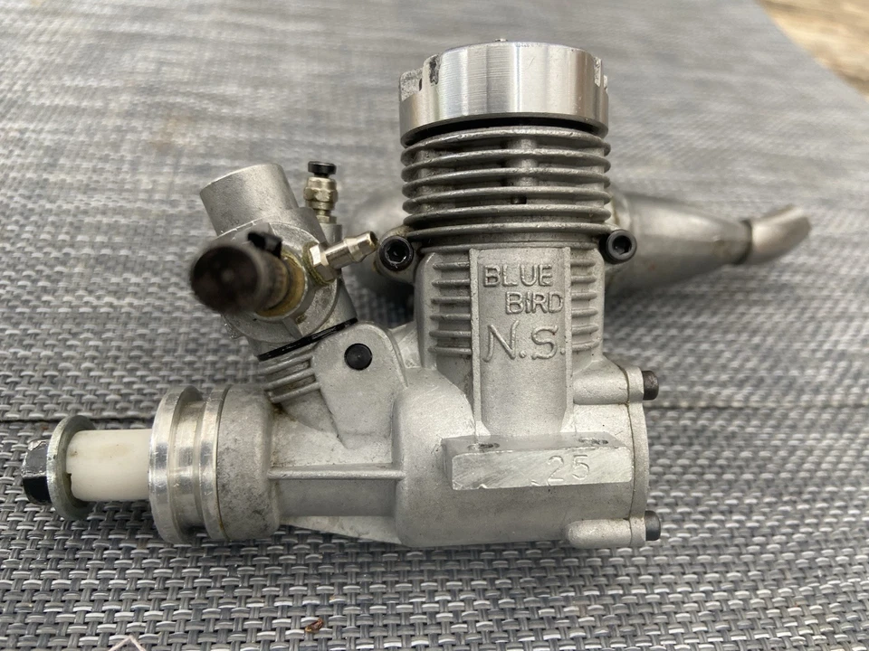 N.S Bluebird 25, Modellmotor Rc Verbrenner 4,08ccm - Bild 3 von 4