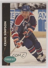 1991-92 Parkhurst Craig Simpson #54 0ol8