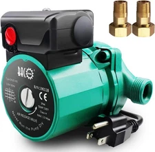 3/4 Inch NPT Hot Water Circulation Pump for Floor Heating & Recirculating System