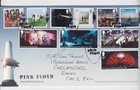 GB ROYAL MAIL FDC FIRST DAY COVER  2016 PINK FLOYD EX STAMP SHEET & SET