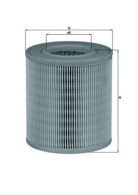 Knecht Luftfilter LX 1253 FüR Audi-image