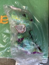 TY Cinder the Dragon Green Beanie Boos Beanie Babies 15cm 6'' Brand New Official