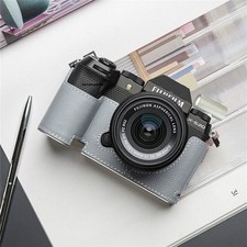 Half Case For Fujifilm XS20 X-S20 Leather Metal Insert Camera Cover New Gift