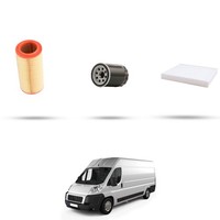 Hoffcar Set Service - 3 Filter FüR Fiat Ducato 3.0 NatüRliche Power 100Kw Von