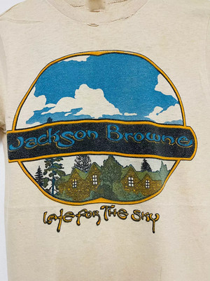Jackson Browne Late for the Sky 1974 T Shirt Full Size S-5XL