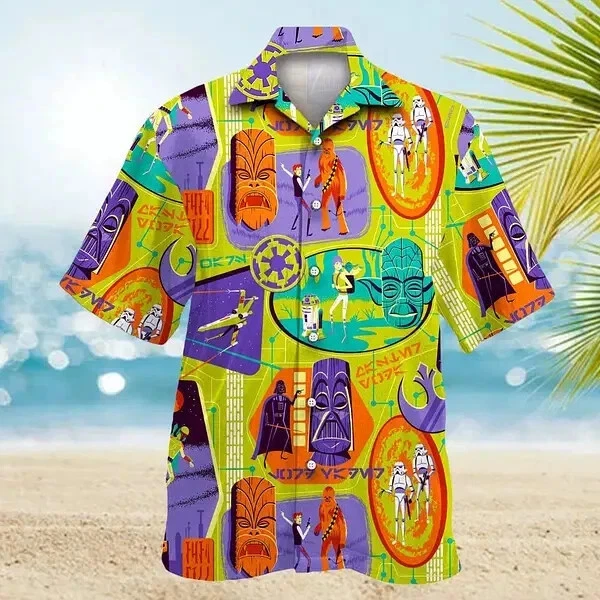 Star Wars Tiki Hawaiian Shirt