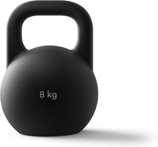 Competition Kettlebell 4-16 Kg, Hochwertige Kugelhantel Aus Gusseisen Incl. Trai