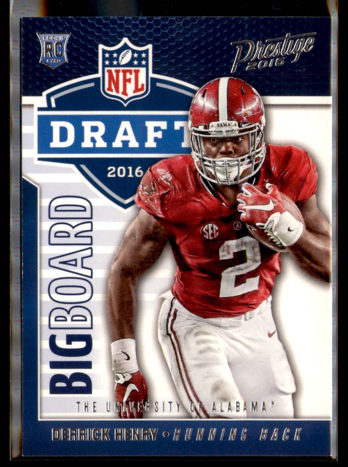 Derrick Henry Panini Prestige Draft Big Board #4 Base
