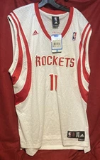 Adidas Houston Rockets Yao Ming 11 Sewn Swingman Jersey NWT White Rare 2005 Lge