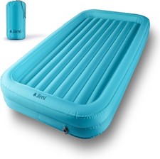 Toddler Camping Bed with Bumpers Pump Sack Ultralight Kids Travel Mattress