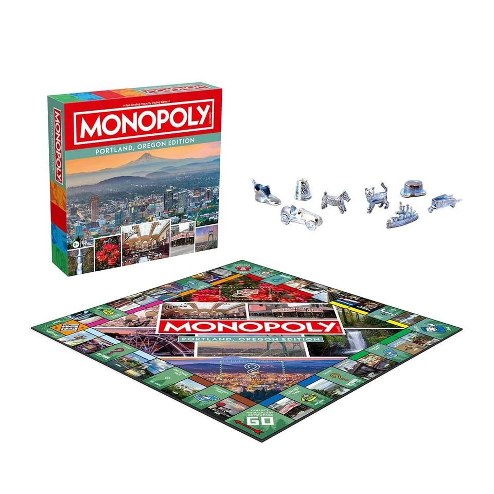 Monopoly Portland Oregon Edition Board Game – New 2025 Release - Image 2 of 4