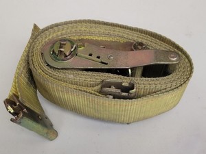 10' E-Track Ratchet Strap HD Tie Down for Toy Hauler Box Truck Trailer Van Strap