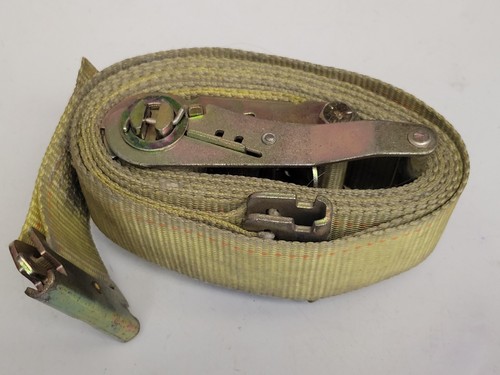 10' E-Track Ratchet Strap HD Tie Down for Toy Hauler Box Truck Trailer Van Strap