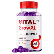 Vital Grow XL Gummies For Men - Advanced Formula Vitamin Supplement - 60 Gummies