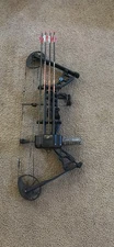 bowtech compound bow right hand black ready to hunt