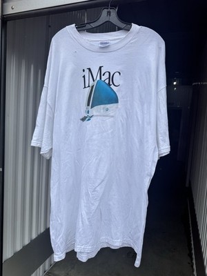 Vintage 90s Apple iMac Computer Think Different T Shirt Mens XXL