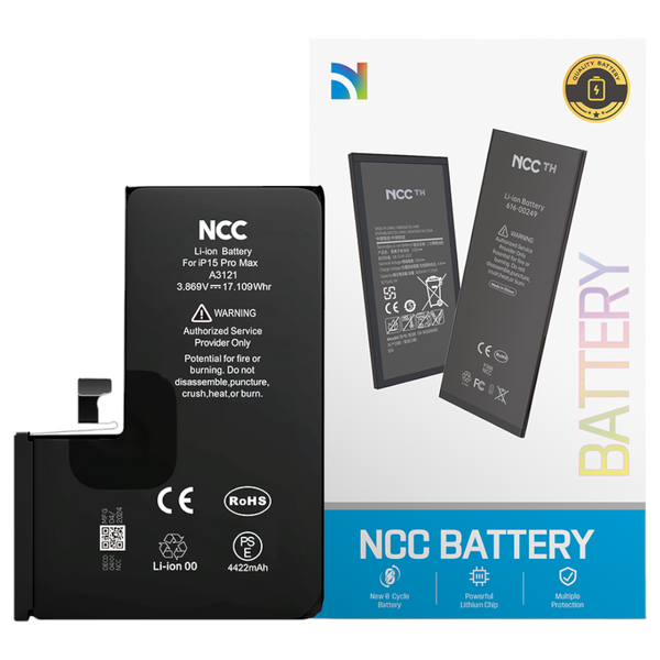 Ncc Ersatzakku Akku Batterie Battery 4422 Mah FüR Iphone 15 Pro Max + Werkzeug-image