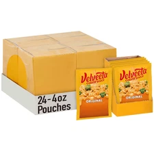 Original Cheese Sauce Pouches, 24 Ct Pack, 4 Boxes of 6 Pouches
