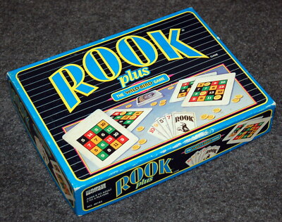 Vintage 1994 ROOK plus WILD BIRD Card Game ~ Un-Used in Open Box + Bonus UNO