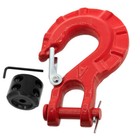 <!--F#f_0-->Alloy Steel Winch Hook + Tow Rope Rubber Plug Red Fit For Truck Van Ship SUV<!--F/-->
