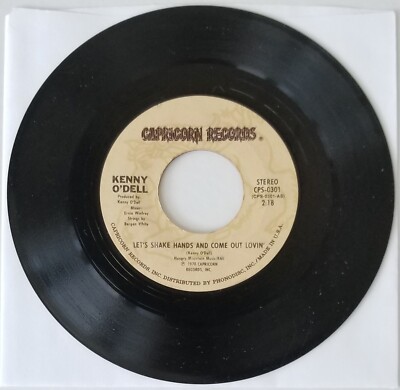Kenny O'Dell ''Let's Shake Hands And Come Out Lovin/We Might Be All Night'' 45 RPM