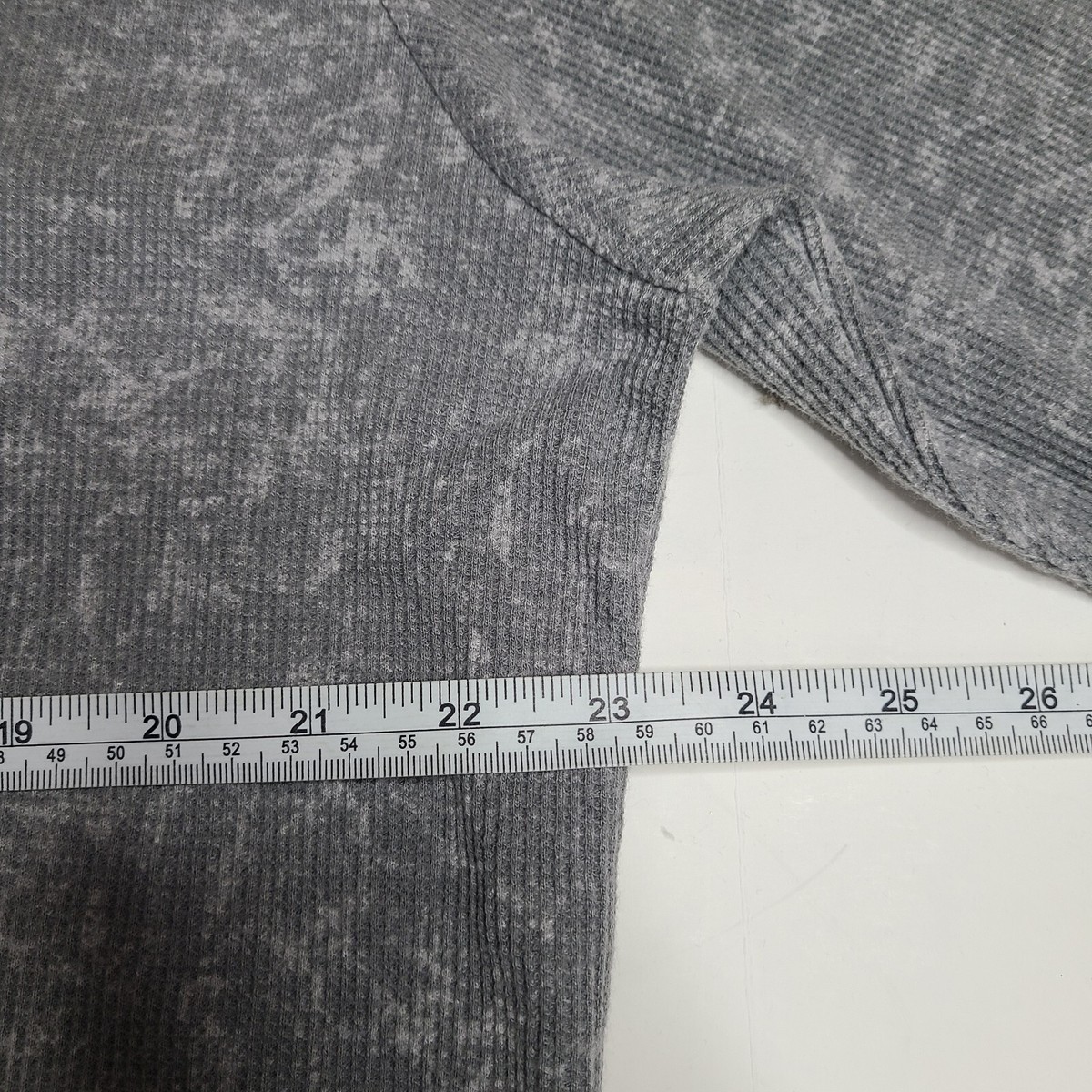 MMA ELITE 長袖 サーマルワッフルプルオーバーシャツ スカルクロスY2K Vintage Y2K MMA Elite Shirt Mens XL Waffle Thermal Fighter