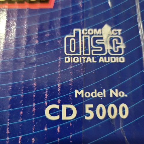 Audiovox Model No. CD 5000 5CD Music System 2002 New Old Stock - Picture 4 of 10