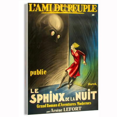 1924 L'Ami du Peuple publie Movie Poster or Canvas Home Decor Art Print