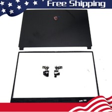 For MSI GE75 GP75 GL75 8RE 8RF MS-17E2 E7 E9 Top Back Cover Bezel Hinges Black