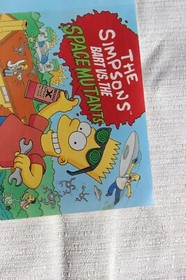 Simpsons Bart vs the Space Mutants Game Pak Instructions - NES Manual