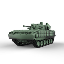 SS72849 1/72 25mm Military Model Kit South Korea Armoured Fighting Vehicles K-21