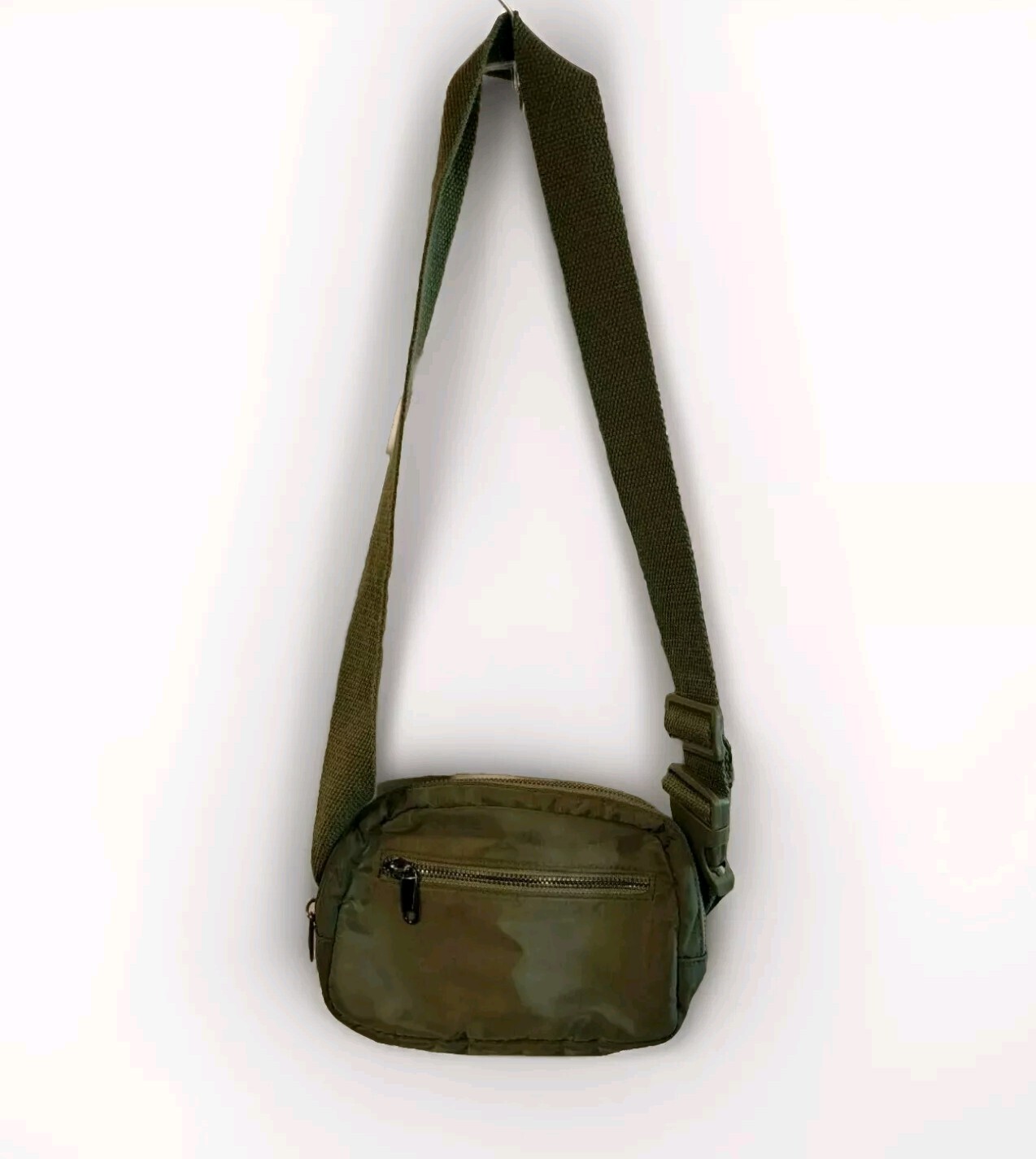 Wild Fable Fanny Pack Womens Zip Closure Adjustable Strap Deep Fern Green