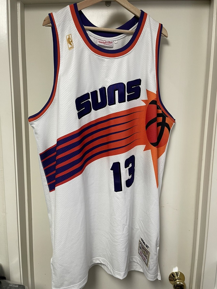 バスケットボール Mitchell &amp; Ness - MITCHELL&amp;NESS SUNS NASH AUTHENTIC Amazon.com: Mitchell & Ness NBA Authentic Road Jersey