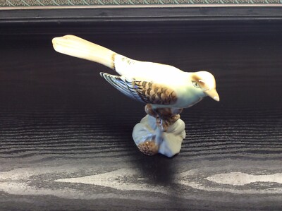 FABELHAFT! ANTIKE ROYAL DUX ''Gelber Vogel'' Figur - Top & Atemberaubend!