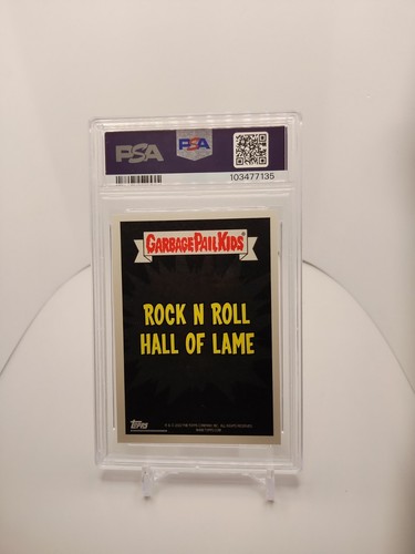 2022 Garbage Pail Kids Rock & Roll Hall of Lame Encore Eminem PSA 9 MINT ๐ - Picture 2 of 2
