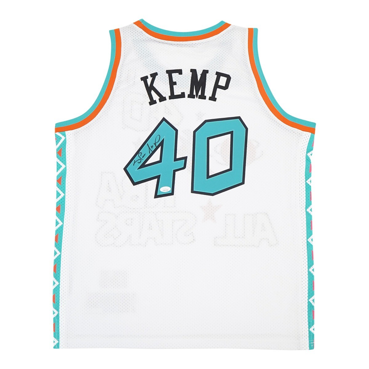 Shawn Kemp signed Adidas 1996 NBA All Star West Soul Swingman