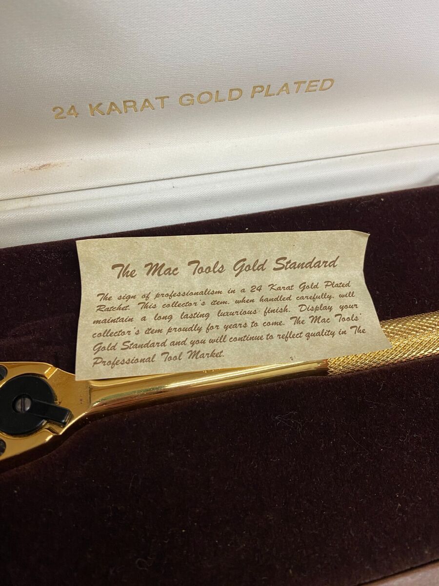 Mac Limited Tools 24K gold plated tool set | eBay Mac Limited Tools 24K gold plated tool set | eBay