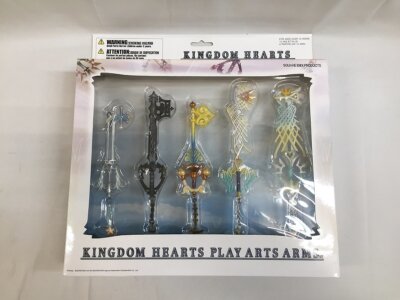 [NEU] SQUARE ENIX Kingdom Hearts Figur PLAY ARTS ARMS Keyblade mit Box [Japan]