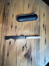 Japanese Higonokami Nihontô Blade Stone Washed EDC Pocket Folding Knife