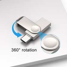 32GB 64GB 128GB Dual Drive 2 in 1 Flash Drive High-Speed Data Transfer  100MB/S