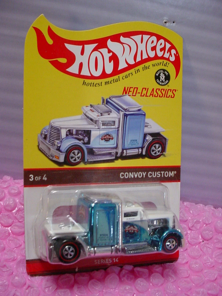 RLC Hot Wheels Redline Club Neo-Classics blue CONVOY CUSTOM  ∞series14∞HOLOGRAM #