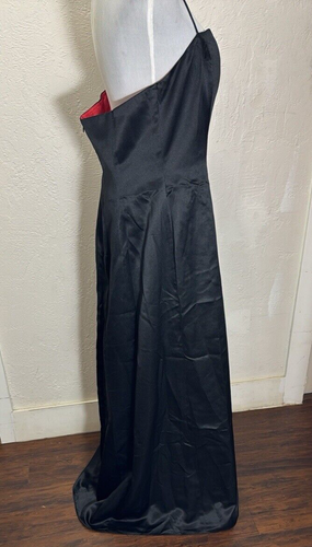 Morgan & Co formelles Damenkleid schwarz pink bestickt Perlen Größe 17/18 - Bild 8 von 17