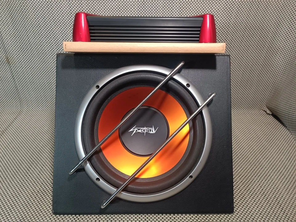 Spectron SP-R4100 Mono Verstärker Car Amplifier Woofer Bassbox 30cm - Bild 2 von 4