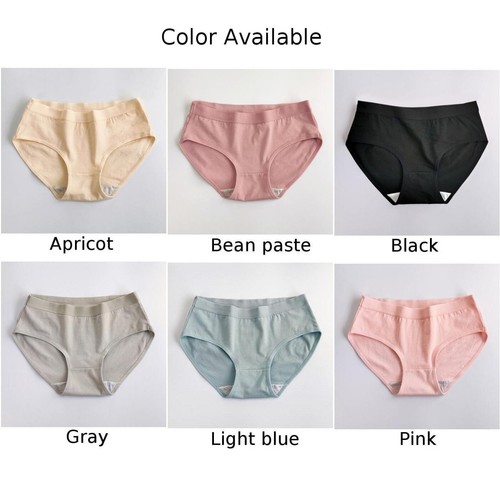 Cotton Underwear Lady Panties Underwear Summer Cartoon Casual Slight Stretch - Picture 9 of 15