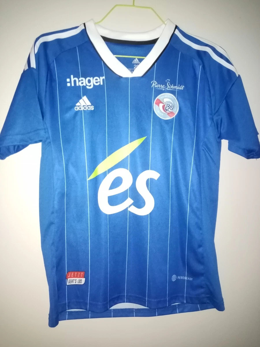 Maillot football vintage rc strasbourg adidas original