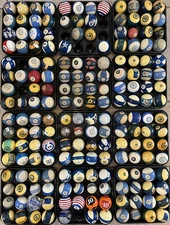 #10 Pool Ball. Antique, Vintage And Current Style Balls. Many To Choose From.