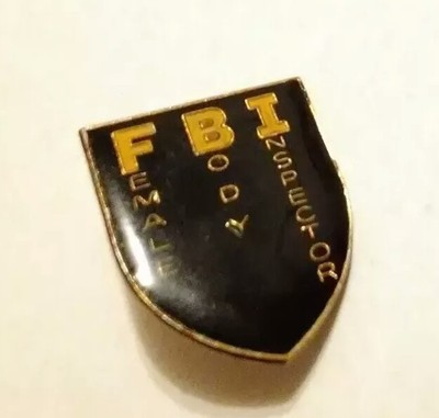 Vintage 80s FBI Female Body Inspector 