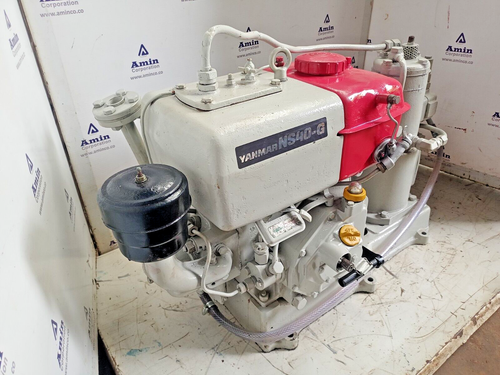 Yanmar Dieselmotor NS40-G Mit Notfall Luft Kompressor - Geprüft - Bild 17 von 18