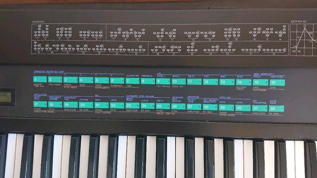 YAMAHA DX7 ピアノ 中古品 yamaha dx7 keyboard products for sale | eBay