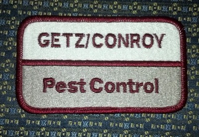 GETZ/CONROY PEST CONTROL Iron or Sew-On Patch 4